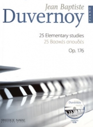 Duvernoy 25 Βασικές σπουδές, op.176 + CD + Mp3