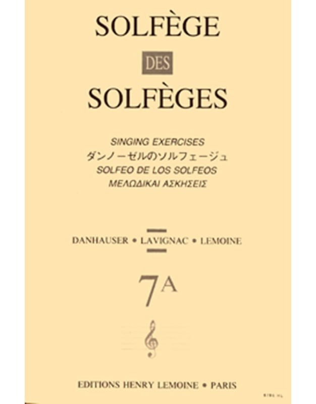 Lemoine Solfege 7A