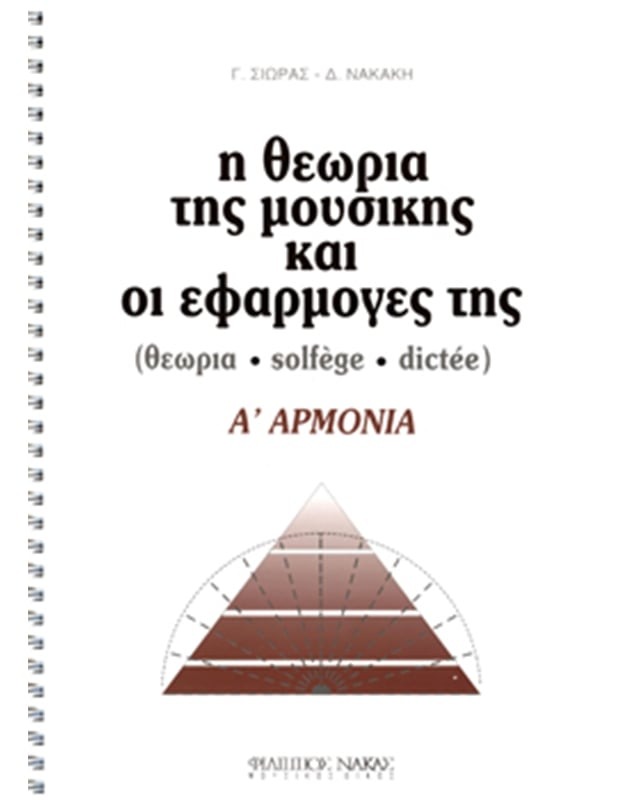 Η θεωρία της μουσικής και οι εφαρμογές της, Α' Αρμονία