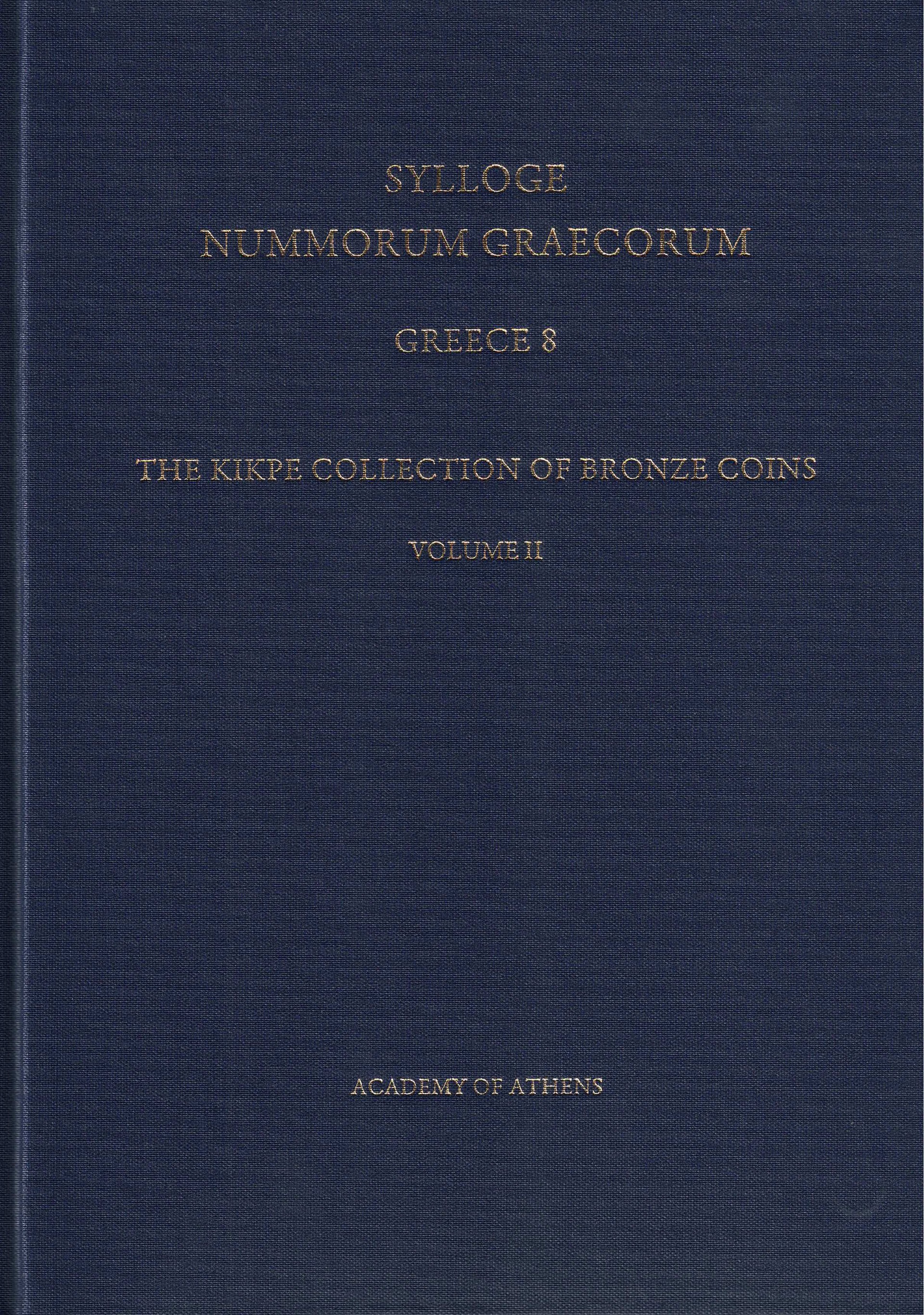 Sylloge Nummorum Graecorum, Greece 8